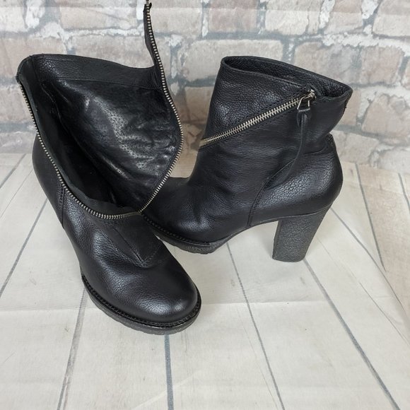 Donna Piu Italy Leather Ankle Boot 39 - Picture 4 of 14